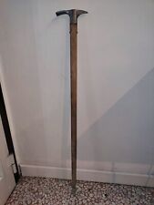 PICCOZZA manico in legno ALPINISMO VINTAGE GHIACCIO H Cm 82 Anni 40 50