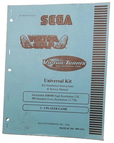 Virtua golf tennis - virtua, &