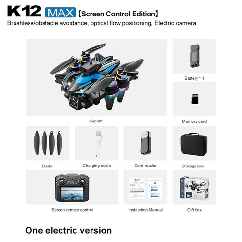Drone k12max brushless - drone,