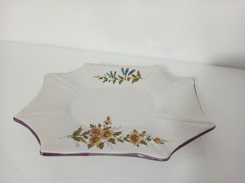 Piatto ceramica bassano - piatto, nove