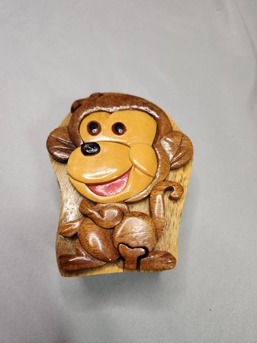 Puzzle box monkey - box, trinket