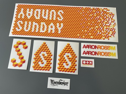 Sunday aaron ross - aaron, decal