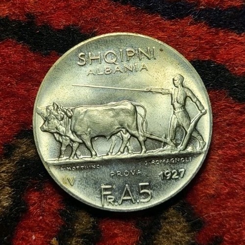 Albania franga ari 1927 - franga,