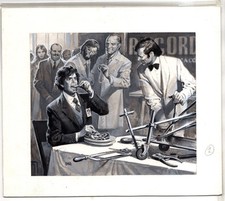 Famiglia Cristiana - Severino Baraldi - Illustrazione Originale  - 1986