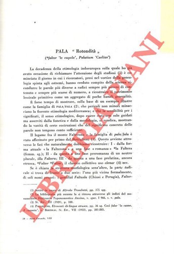 Linguistica antica devoto - linguistica,