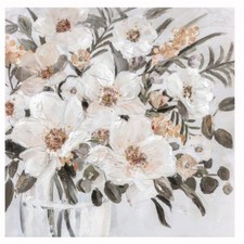 Quadro vaso fiori 80xh.80 cm