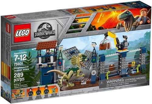 Lego jurassic world - jurassic, 75931