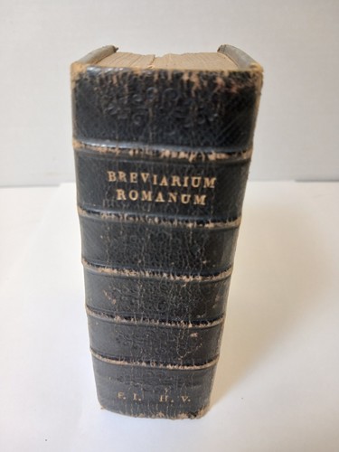 1827 breviarium romanum latin - breviarium,