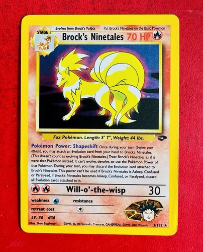 Lotto carte pokemon brock - lotto, brock’s