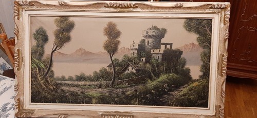 Grande dipinto olio tela - dipinto, ad