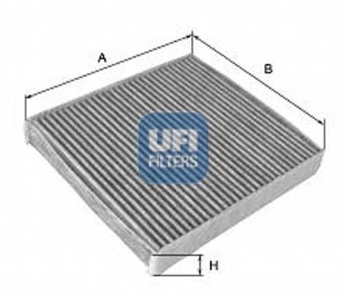 Filtro abitacolo ufi - abitacolo,
