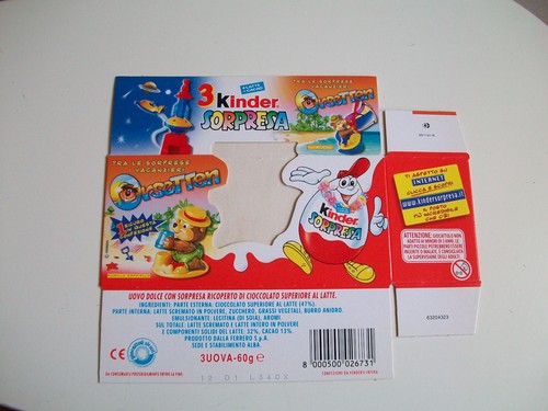 Kinder ferrero sorpresine box - kinder,