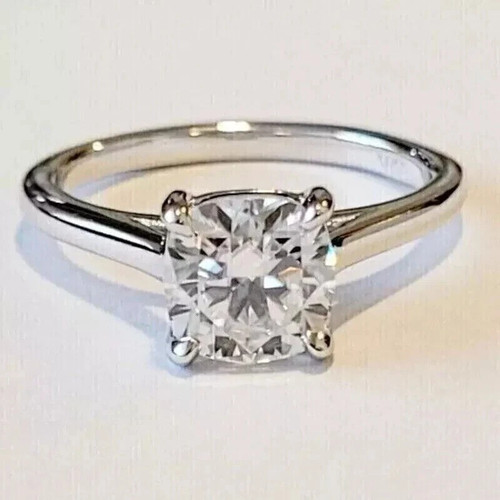 Anello solitario moissanite - anello, in