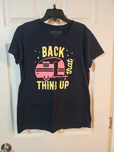 Shirt donna happy camper - donna,