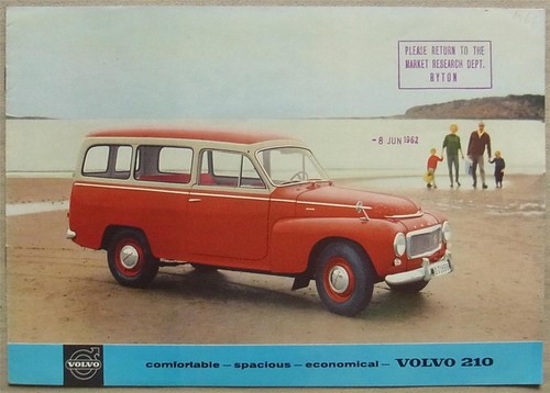 Volvo 210 brochure - brochure, vendita