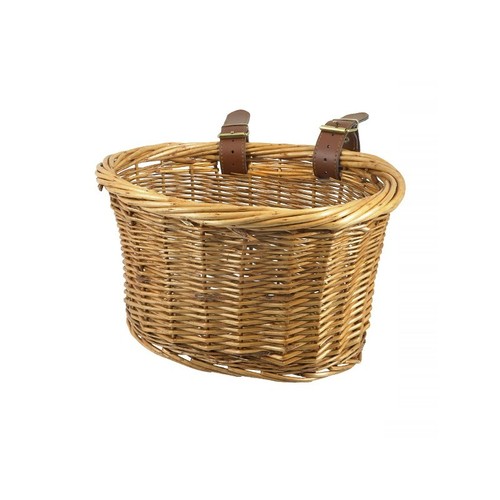 Cestino vimini per bici da - cestino,