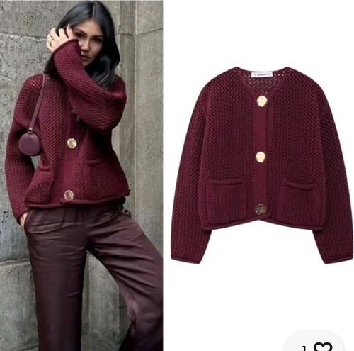 Cardigan zara nuovo donna - cardigan,
