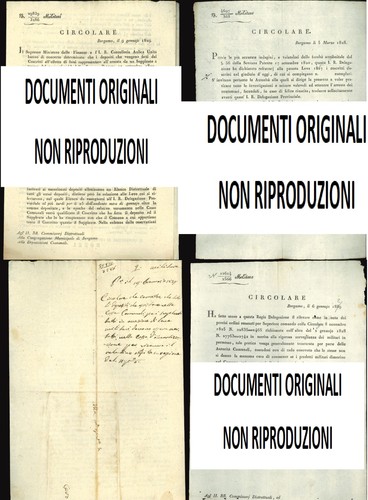 Lotto documenti antichi - lotto,