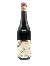 Vintage Vino Rosso Barolo 1961