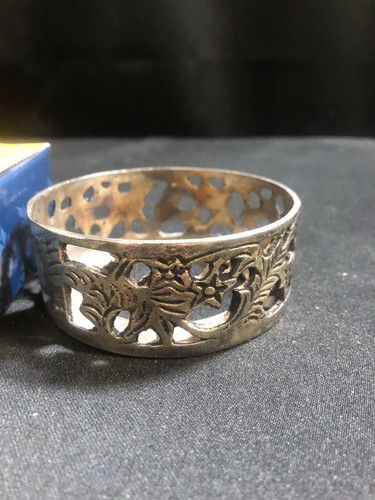 Anello candela colonna argento