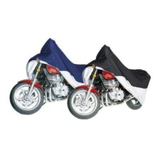 Black/Gray Motorcyle Cover