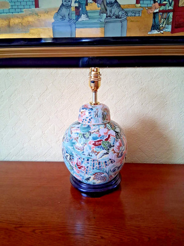 Lampada tavolo ginger jar - lampada,