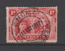 RHODESIA DOPPIA TESTA 1d FU