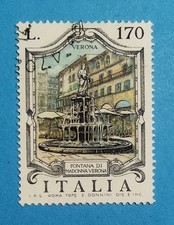 H2522- ITALIA -ITALY 1976 FONTANE D'ITALALIA L. 170 USATO
