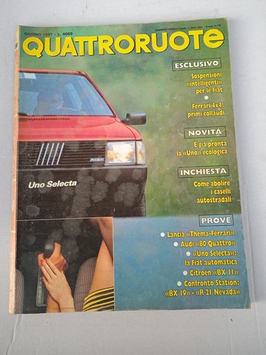 Rivista quattroruote giugno - -,