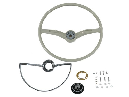 Volante grigio con - , anello