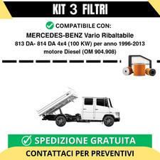 Kit 3 Filtri Tagliando per