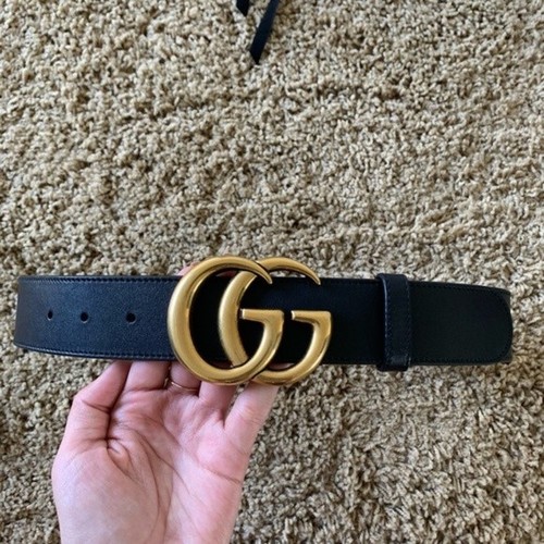 Cintura gucci con fibbia - gg,
