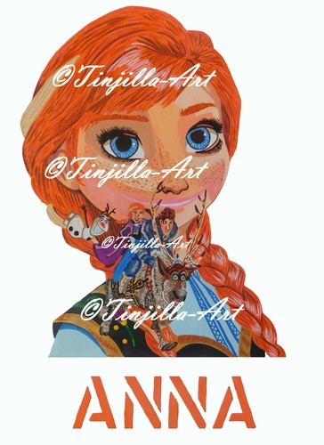 Tinjilla art stampa disney - tinjilla, a4
