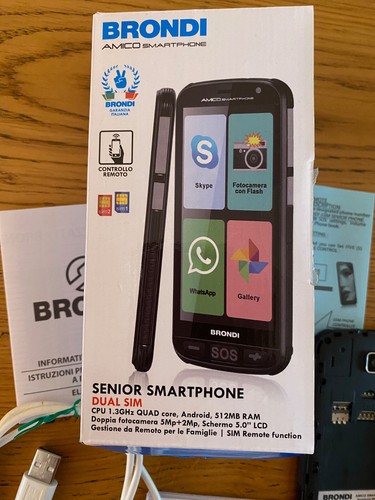 Cellulare brondi senior dual - cellulare,