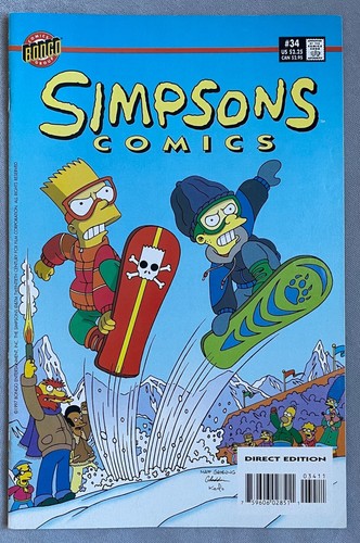 Simpsons comics bongo - comics, #34,
