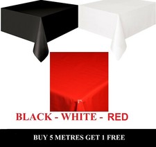 *VENDITA* Tessuto protettivo tavolo in PVC tovaglia semplice panno per tovaglia vinile pulito