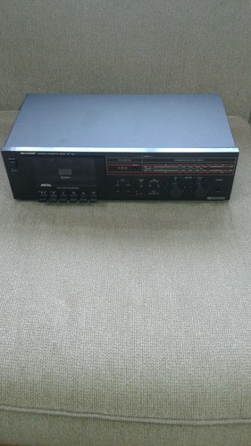 Sharp stereo cassette deck - sharp,