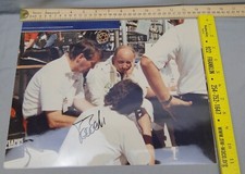 Fotografia autografa Teo Fabi