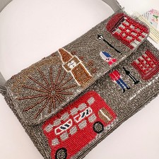 Borsa baguette Londra con