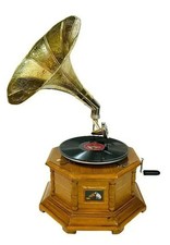 Grammofono hmv vintage - grammofono,