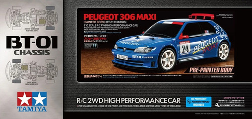 Tamiya 47513 peugeot - 47513,