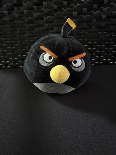 Peluche angry birds black - birds, bird