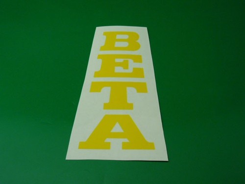 Beta adesivo parafango - , giallo