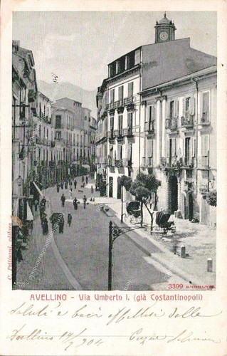 Ec687 cartolina avellino - ,