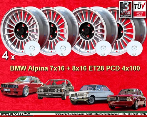 Cerchi bmw e30 e21 - e21, alpine
