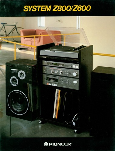 Pioneer system z800 z600 1984 - pioneer,