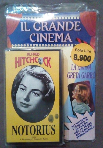 Vhs notorious film thriller - film,