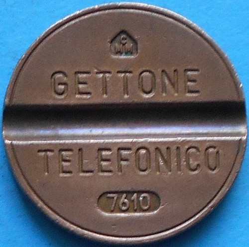Gettone telefonico sip - gettone,