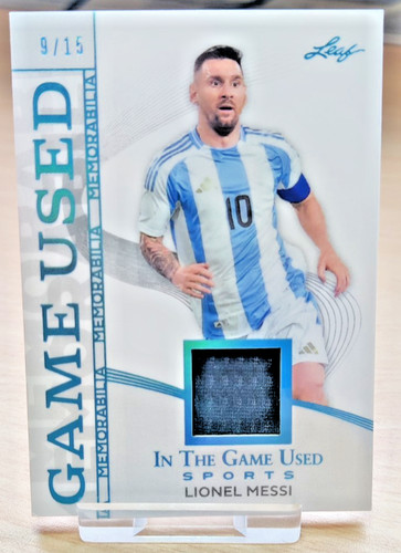 Lionel messi match worn - lionel,