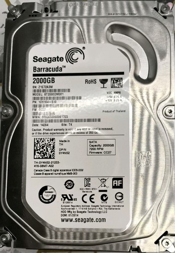 Seagate sata 2tb - hd,